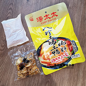 八珍燉湯料料包的包裝方式
