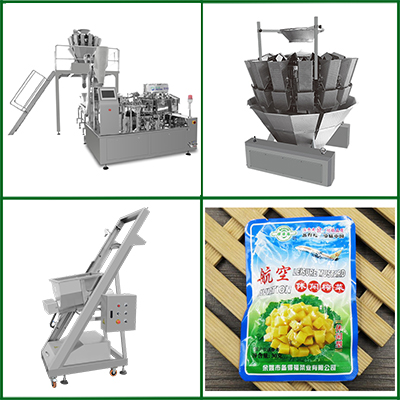 榨菜絲給袋式真空包裝機