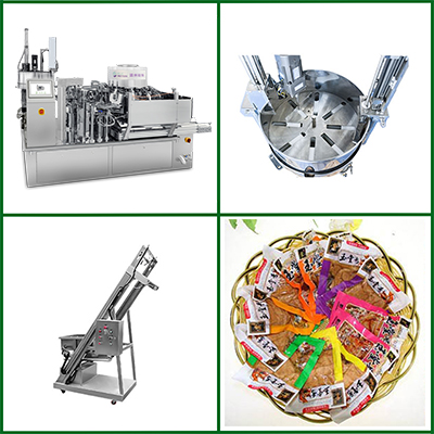 多片散稱豆干給袋式真空包裝機