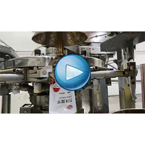 烈味魔芋給袋式真空包裝機，高速全自動80包/分鐘