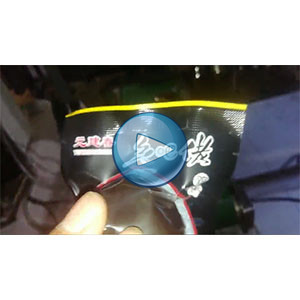 鹵蛋給袋式真空包裝機，高速90包/分鐘，溫州裕東