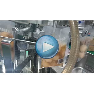 八枚帶汁鹵蛋給袋式真空包裝機(jī)-眾潤-包裝生產(chǎn)線視頻