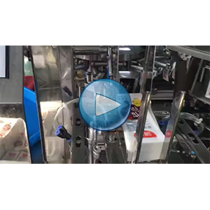 虎皮鳳爪給袋式真空包裝機(jī)-包裝生產(chǎn)線視頻