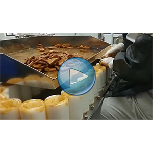 魚豆腐給袋式真空包裝機-包裝視頻