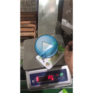 泡椒春筍給袋式真空包裝機(jī)，80包每分鐘，生產(chǎn)線視頻