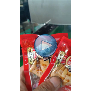 蓬江豆干給袋式真空包裝機(jī)，90包/分鐘