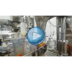 牛板筋給袋式真空包裝機，大克重，碗提30包/分鐘