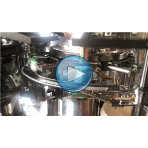 榨菜給袋式真空包裝機(jī)，每分鐘60包，溫州裕東