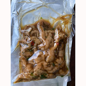 無骨鳳爪給袋真空包裝方案