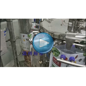 燕麥片給袋機，全自動袋裝機+碗式提升機